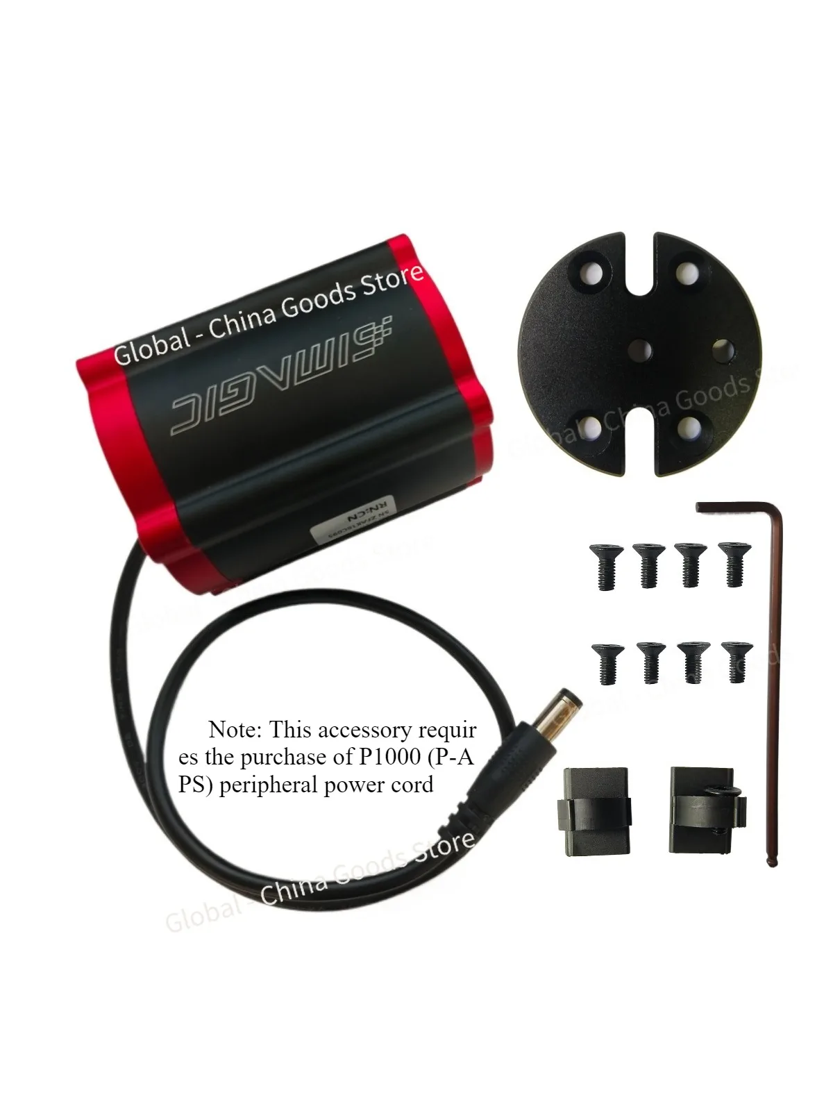 Simagic P2000-HCB Haptic Control Box voor P-HPR Haptic pedaalreactoren of P-HPR1-module P-C200 P-SFP P-HPR NEO P-L200 - afbeelding 2