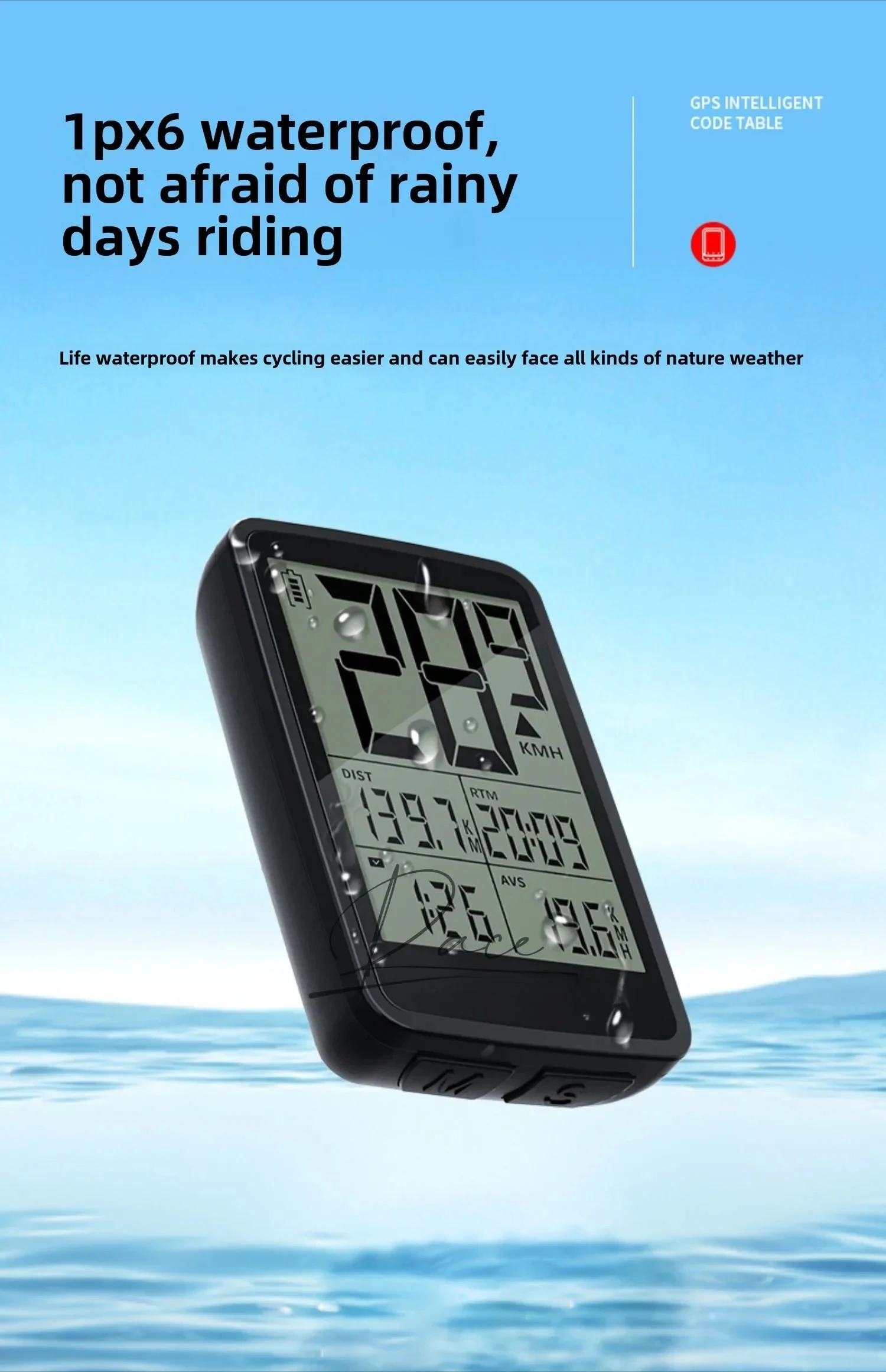 Bicycle wireless code meter road mountain bike odometer cycling speedometer equipment counter accessories