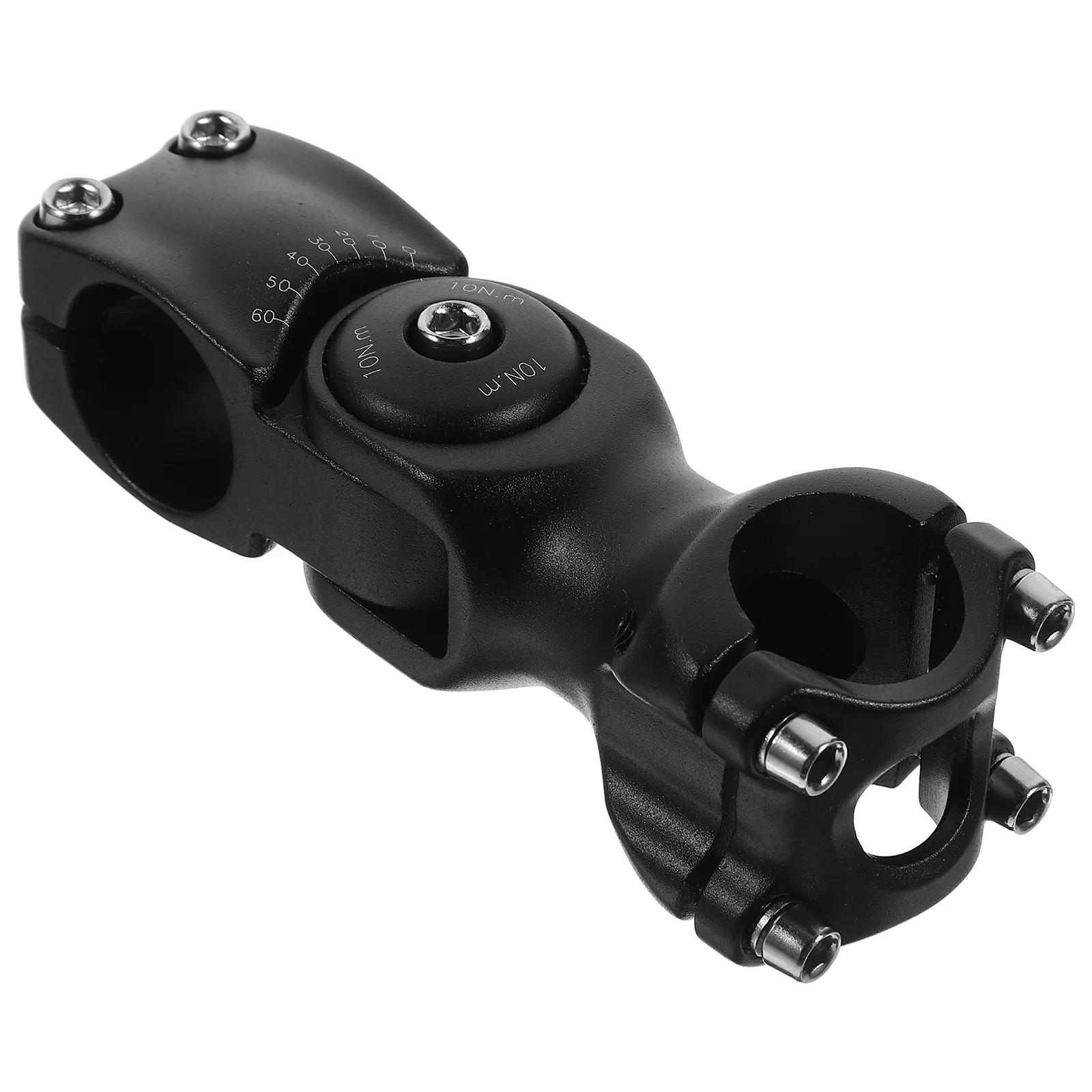 

Aluminium Alloy Bike Stem Extender Durable Safe Adjustable Angle Handlebar Riser Stable Riding Post Booster Stem Upgrade