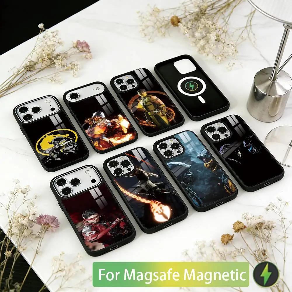 

Mortal K-Kombat Game Phone Case For iPhone17,16,15,14,13,12,11 Plus,Pro Magnetic with Magsafe Wireless Charging