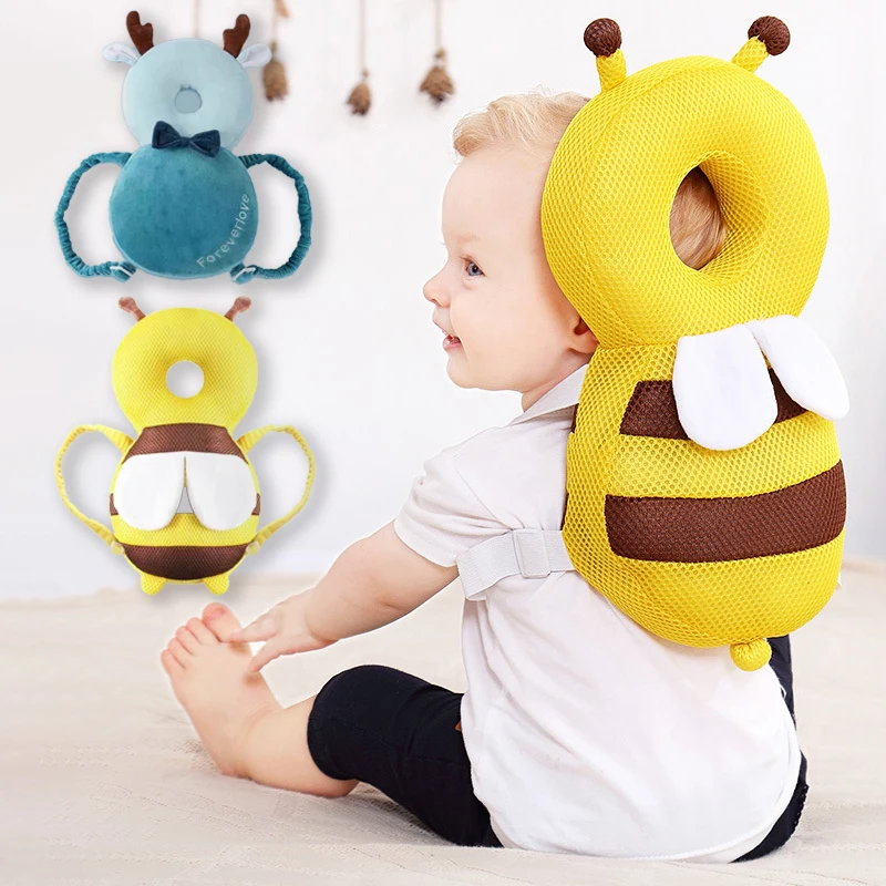 Baby Pillow Toddler Baby Head Protector Safety Pad Cushion Back Newborn toddler pillow Cartoon Headrest Walking Anti-fall Injury