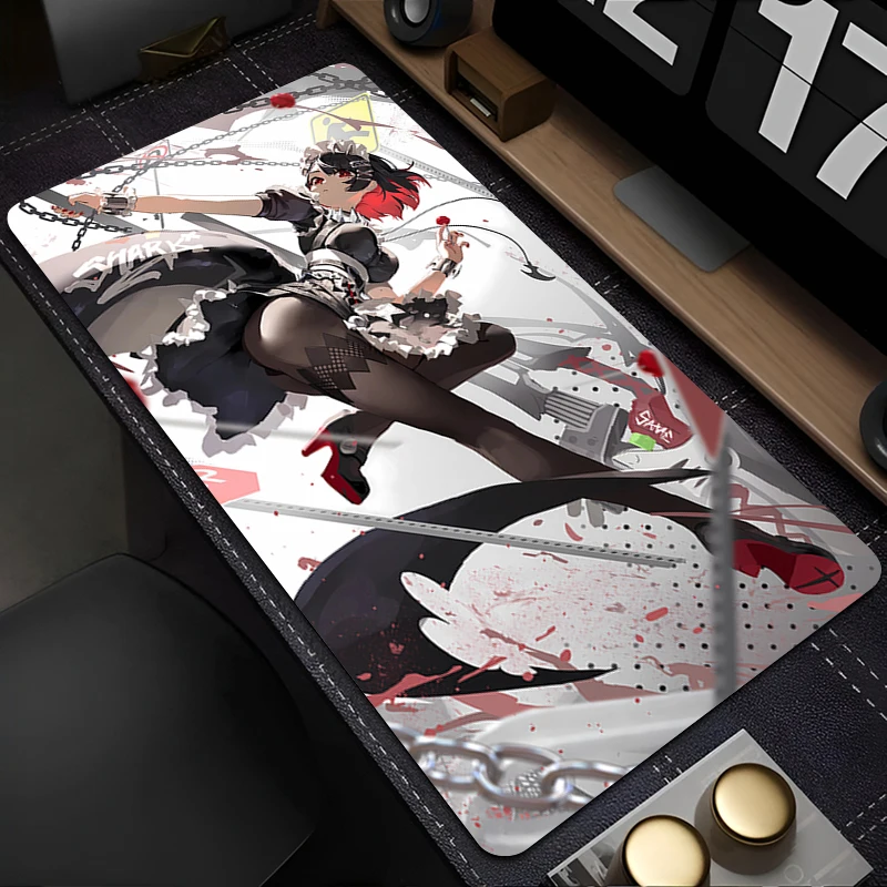 

Mousepad Laptop Office Cabinet Keyboard Pad PC Desk Mat Large Mouse Pad Non-slip Rubber Zenless Zone Zero Ellen Joe Extended Pad