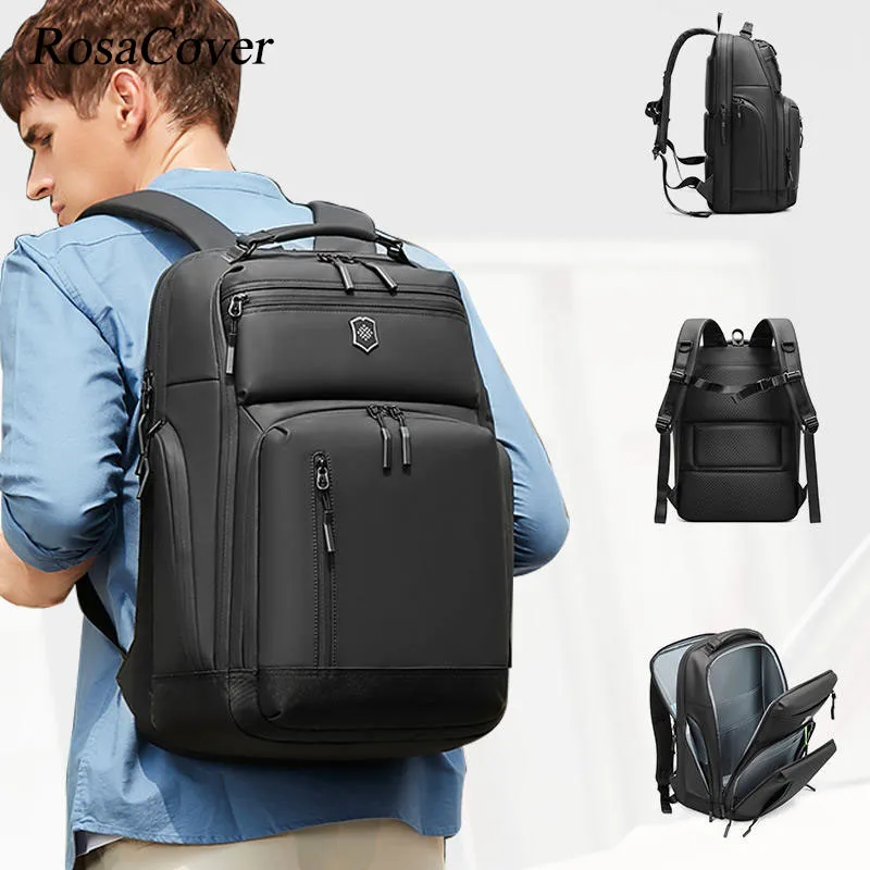 

Men's 19 Inch Oxford Business Backpack Waterproof Male Travel Laptop Packs Student Large-capacity Schoolbag Women Female Mochila