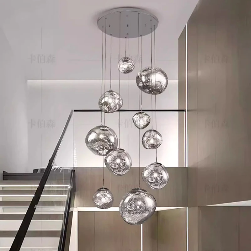 Modern LED Chandeliers for Home Decor, Luzes penduradas, Sala de estar, Sala de jantar, Iluminação interior