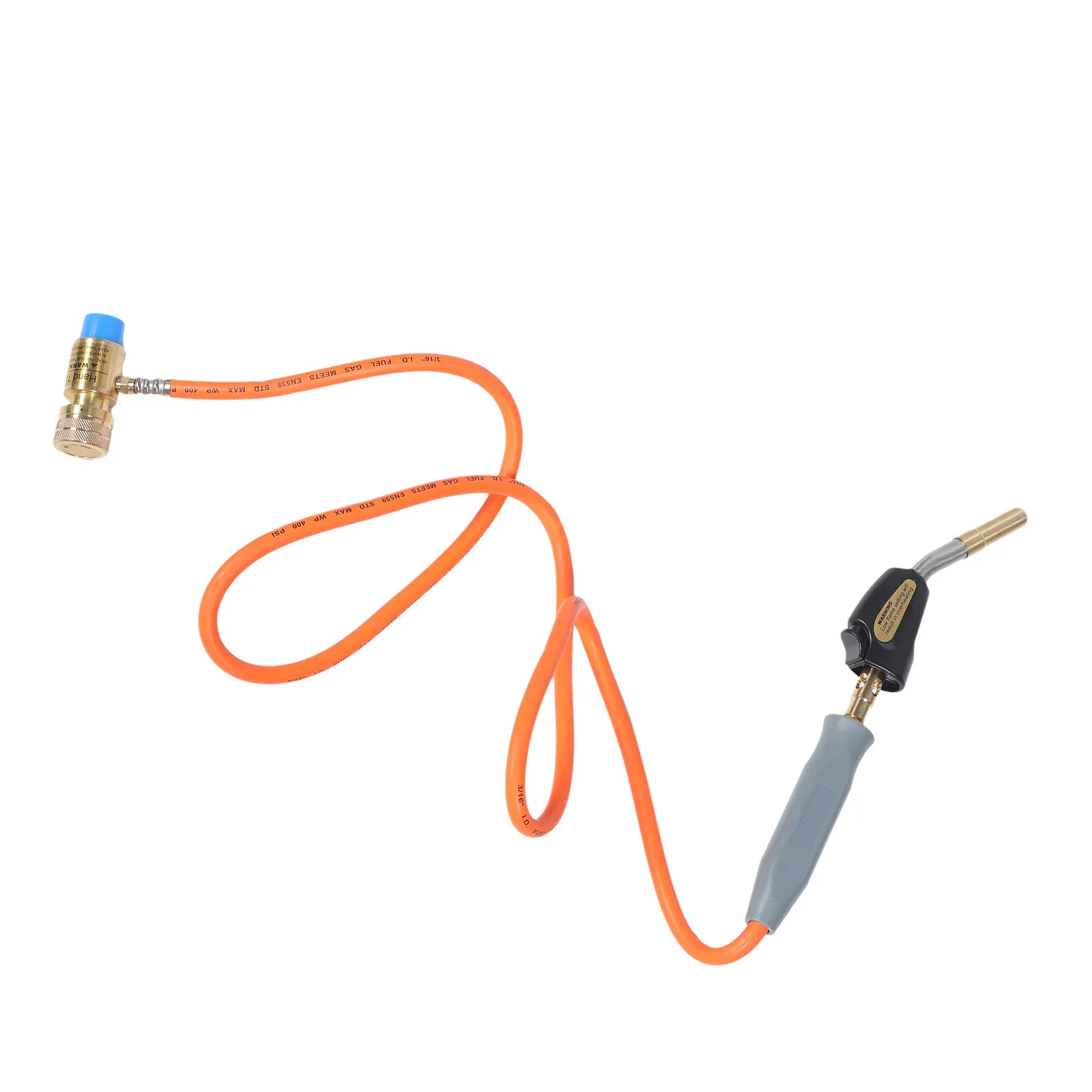 1-セットプロパントーチ溶接ガストーチキット電子点火高耐圧ホースはんだ付け用ヘビーデューティバーナー