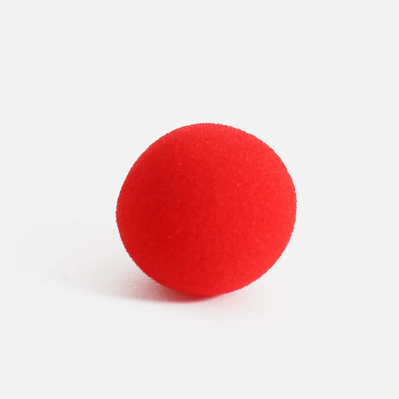 Sponge Ball Magic Toy Standing Figure with Funny Design Hilarious Sponge Buddy Street Prank Close-up Magic Tricks Props