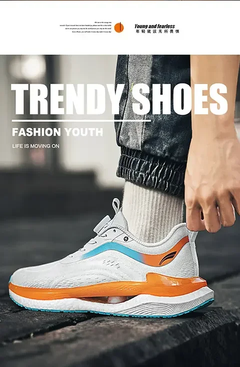 Chaussures de course respirantes pour hommes, baskets décontractées pour hommes, mocassins de tennis, entraîneur de course, mode de luxe, 2024