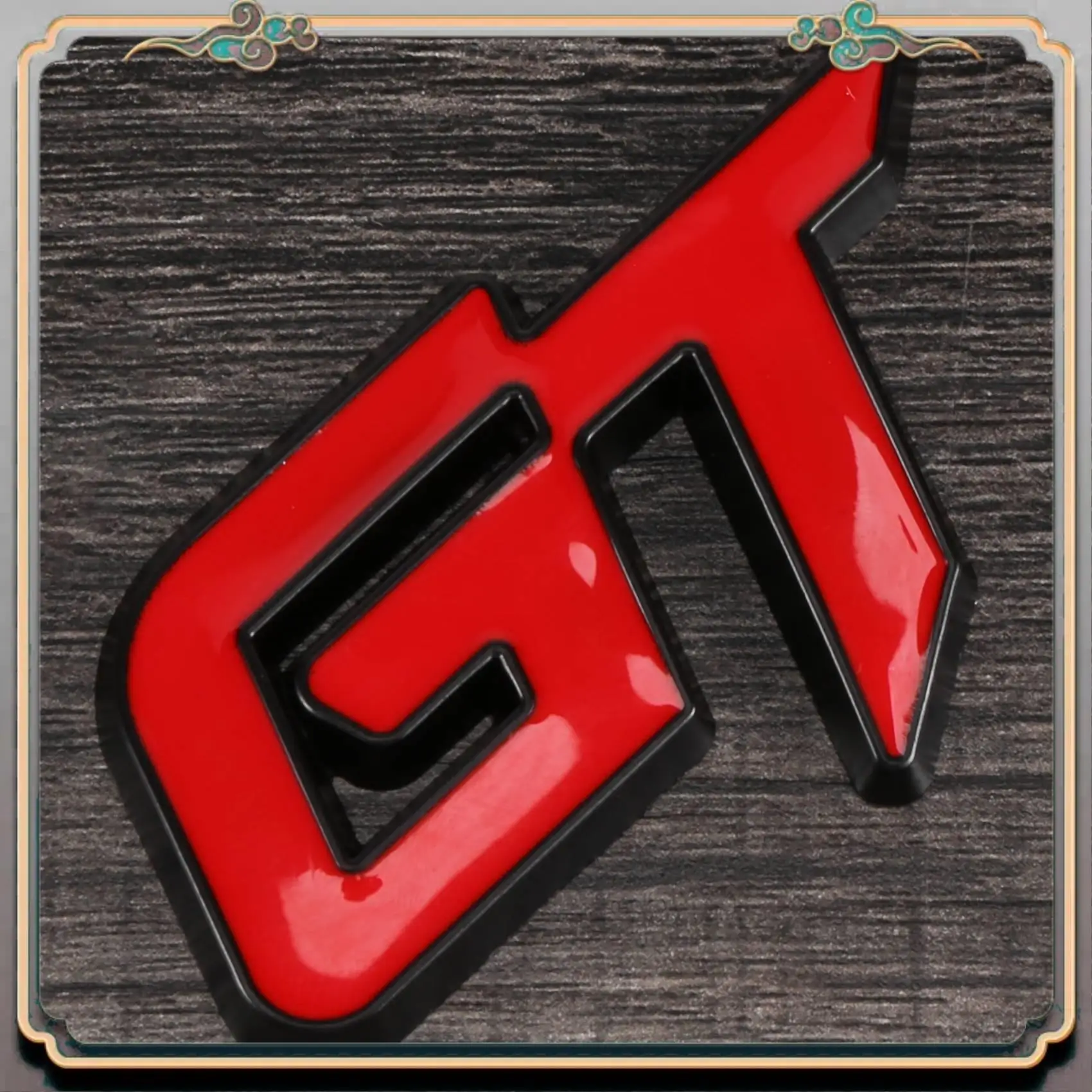 Reliable-3D Gt Logo Car Sticker Fashion Car Decor Sticker For Ford Mustang Focus 2 3 Fiesta Ranger Mondeo Mk2