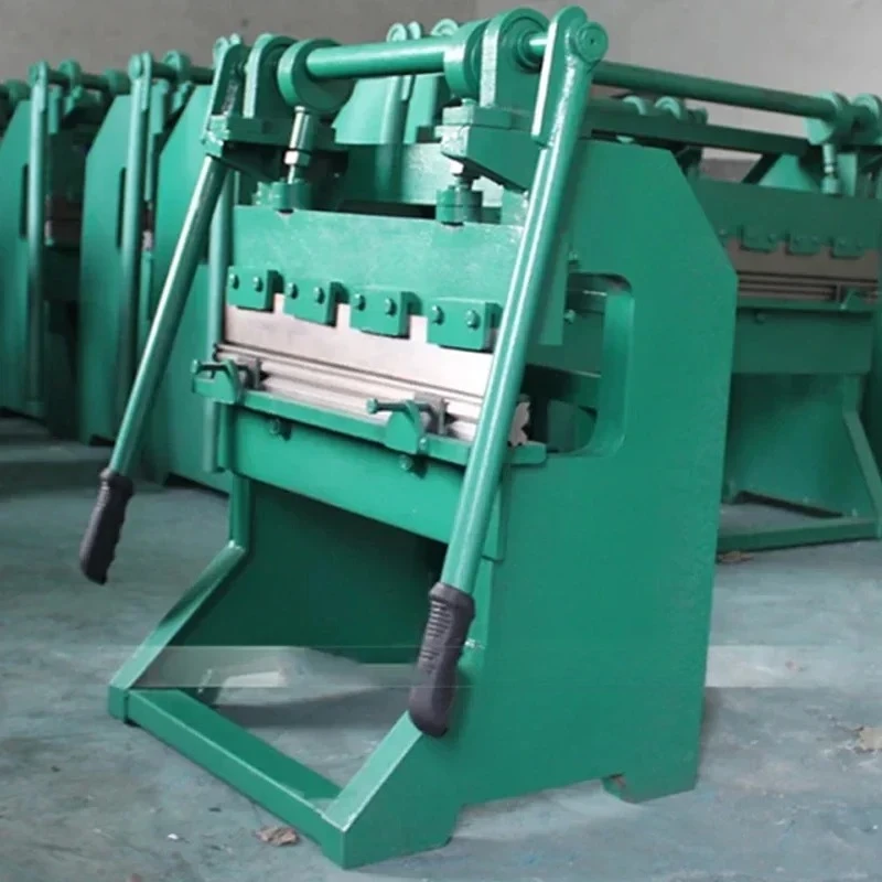 1.3M Desktop Semi Automatic Right Angle Bending Machine Manual Label Folding Equipment For Aluminum Plate Iron Sheet