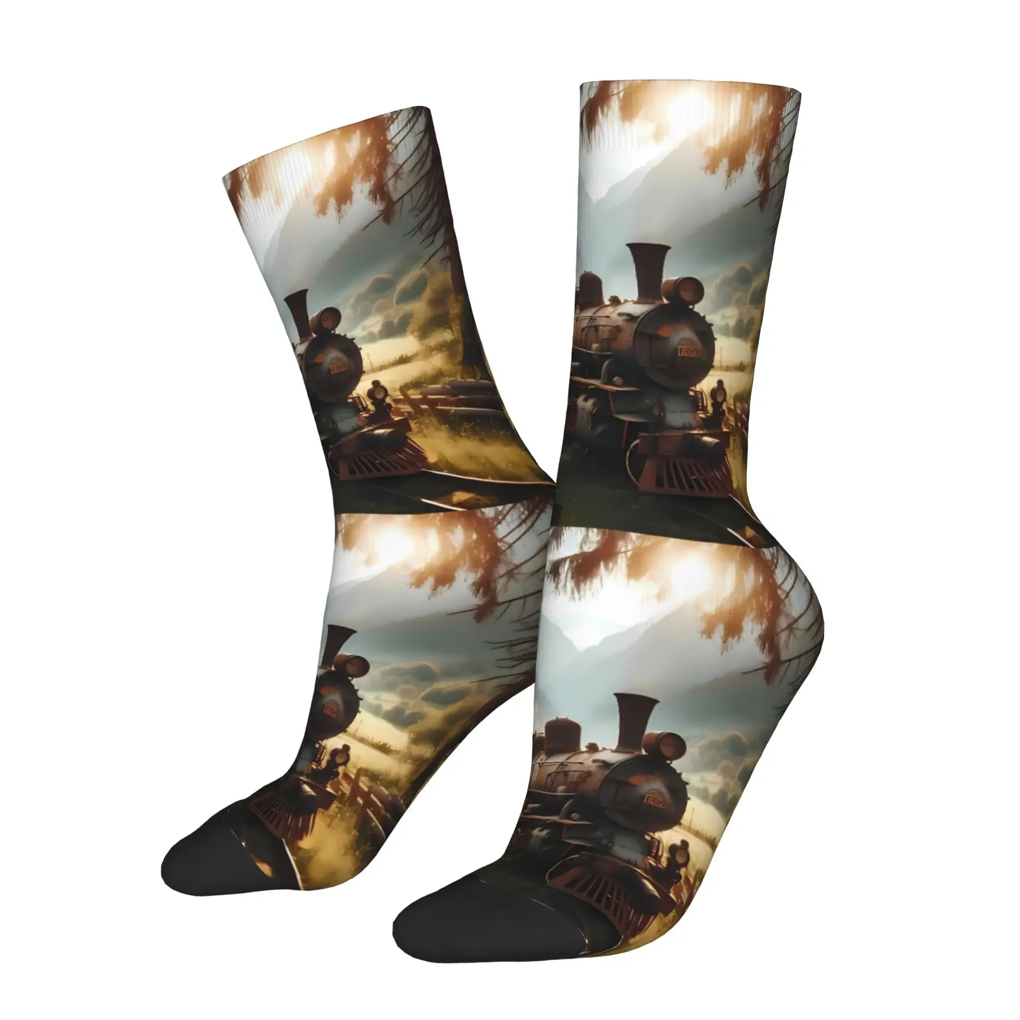 

train Sock Printed Man Polyester