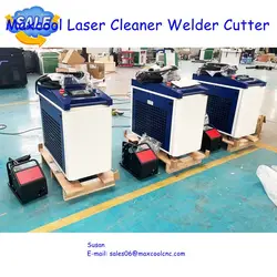 Maxcool Multifunction1500W 2000W 4 In 1 Laser Welder Laser Cutter Laser Cleaner