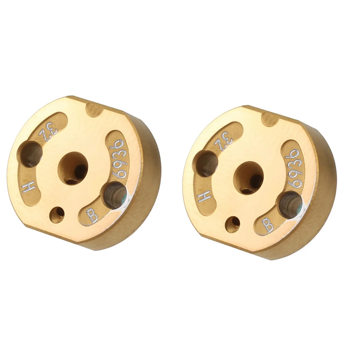 

2PCS Crude Oil Injector Orifice Control Valve Plate 295040 6120 for Injector 1KD,2KD 23670 30050,23670 30280,23670