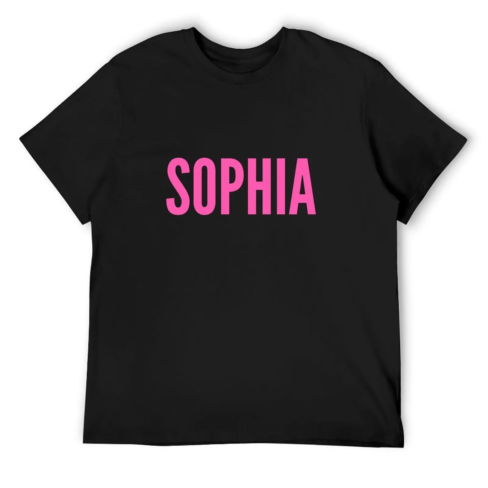 

Sophia T-Shirt for a boy cotton graphic tees kawaii clothes Aesthetic clothing mens designer t shirt