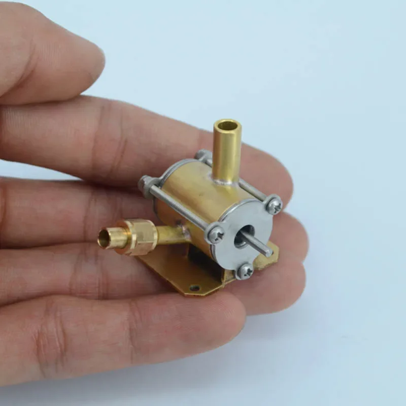 Mini Engine High Speed Turbine Model Metal Steam Wheel Machine Scientific Experiment Toy Model