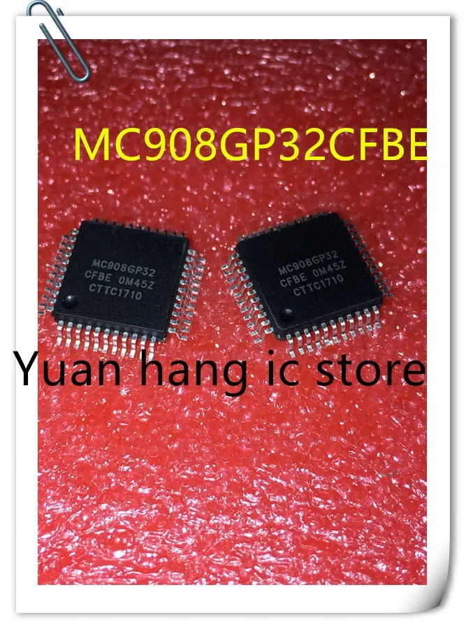10 buah MC908GP32CFBE QFP44 MC908GP32 QFP FP qqfp MC908GP32CFB