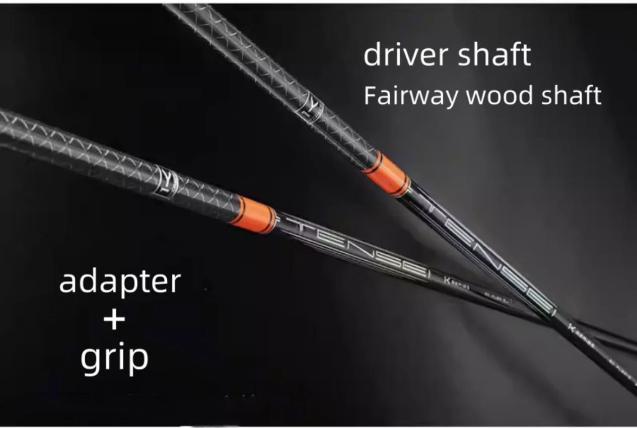 New Golf Shaft  orange/red/blue 1K Golf Drivers Shaft Wood Shaft SR/R/S Flex Graphite Shaft Free assembly sleeve and grip