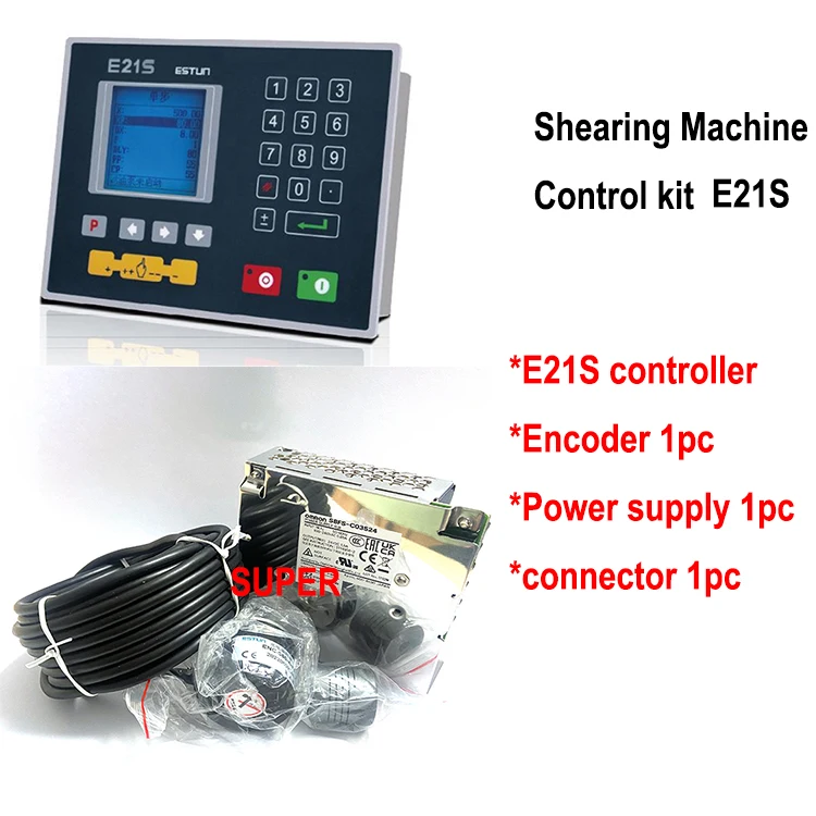 Kit sistema cesoia idraulica Estun E21s Controller CNC