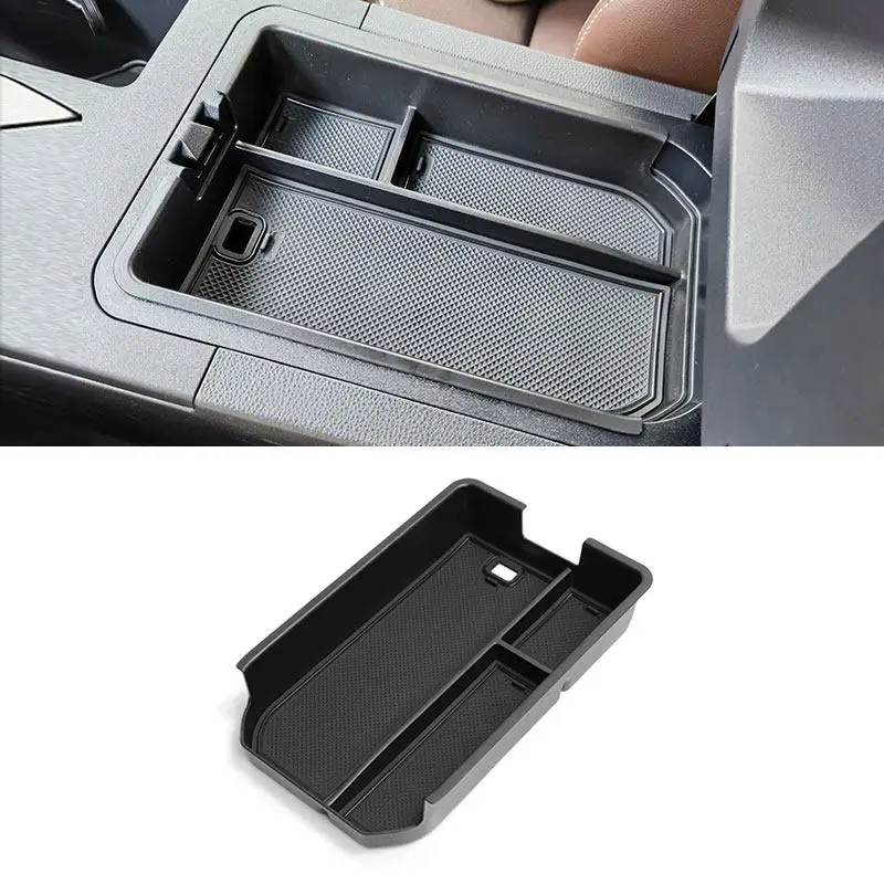 For Toyota Land Cruiser Prado J250 LC250 2024 Car Auto Interior Center Cosole Armrest Box Organizer Storage Box Container Tray