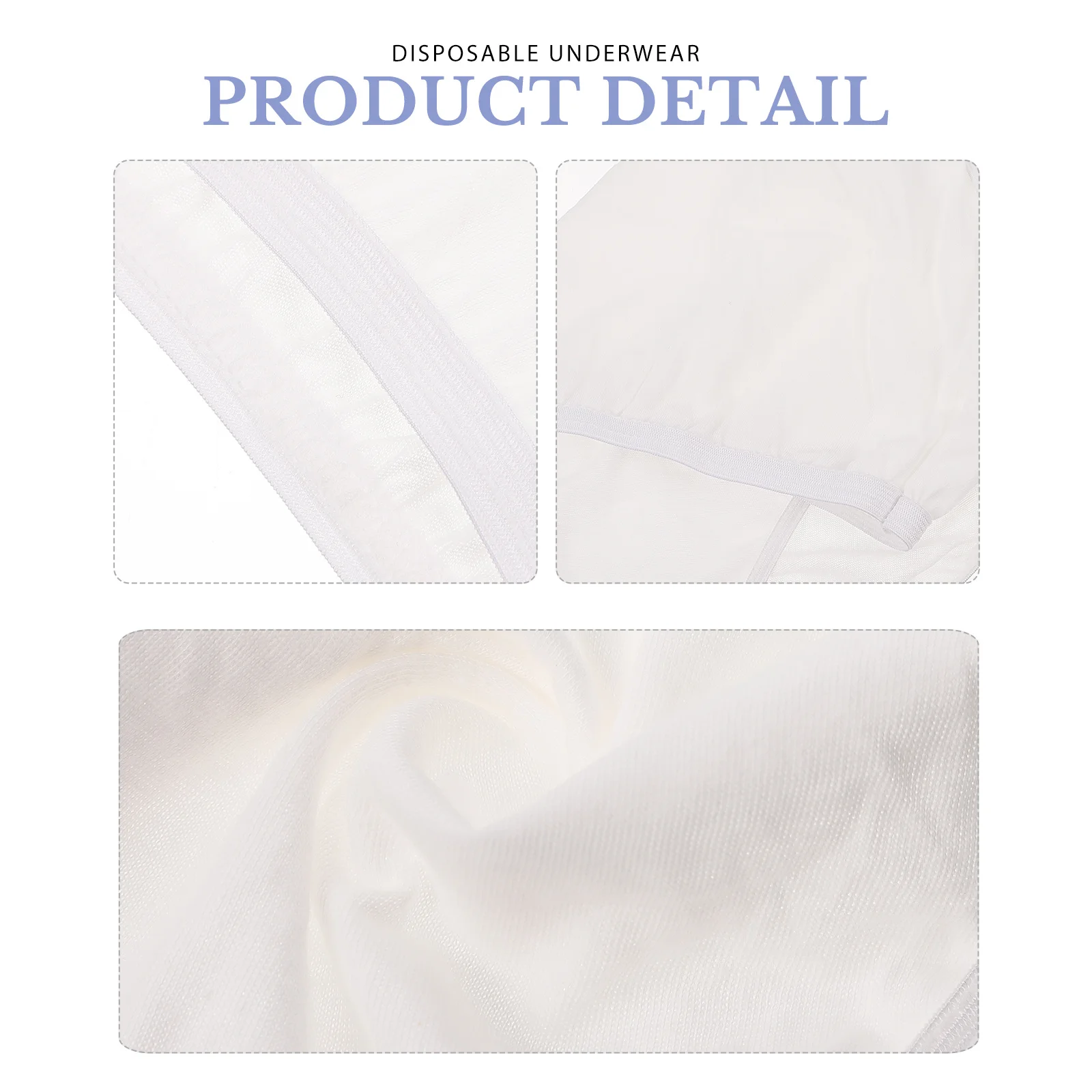 

10pcs Disposable Underwear Pure Cotton Mens Briefs Travel Protective White Size 170 Pounds Lightweight Portable