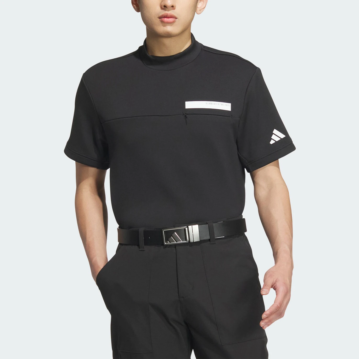 

Adidas genuine Golf Men's Half-Zip Polo Shirt IM6402