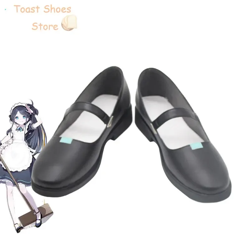 

Game Blue Archive Tenndou Arisu, обувь для косплея, обувь из искусственной кожи, карнавальные ботинки на Хэллоуин, реквизит для косплея, реквизит для костюма