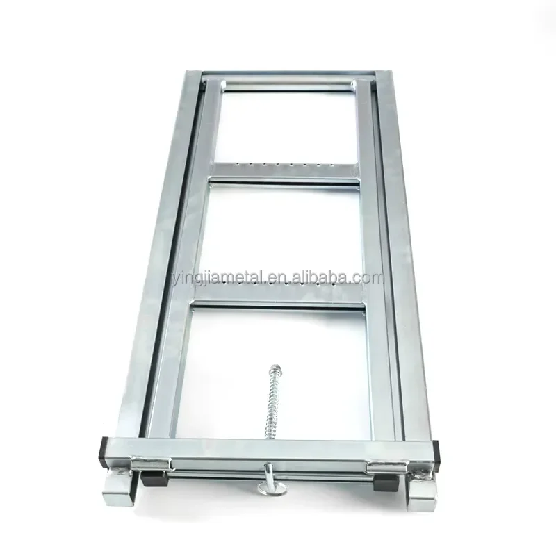 Heavy Duty Galvanized Steel Folding Ladder for Truck Body and Trailer Parts Durable Accessory for Commercial Vehicle Cargo