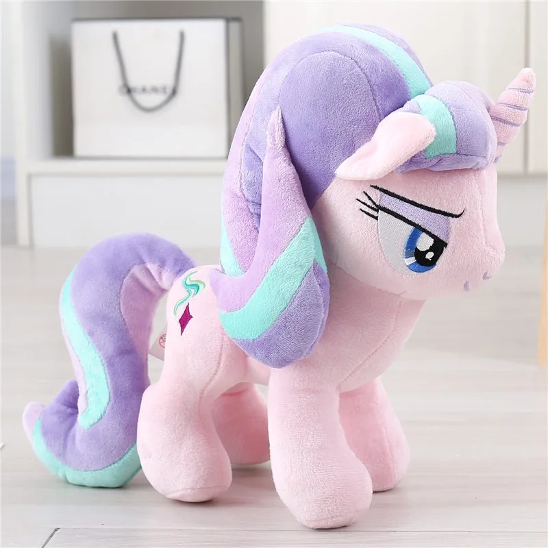 33 cm Kawaii My Little Ponys Action Figure Universo Principessa Luna Principessa Nightmare Mese Gru Macchina Peluche Ragazze Regalo