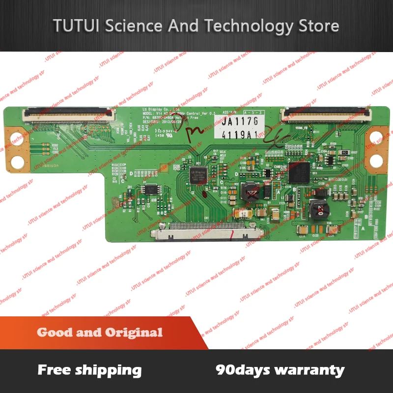 Tcon Board 6870C-0480A V14 42 DRD 60Hz Control_Ver0.3 for  TV LC420DUE (FG)(A3) 42LB561V-ZC BEUWLJG 42LX330C-UA 6870C