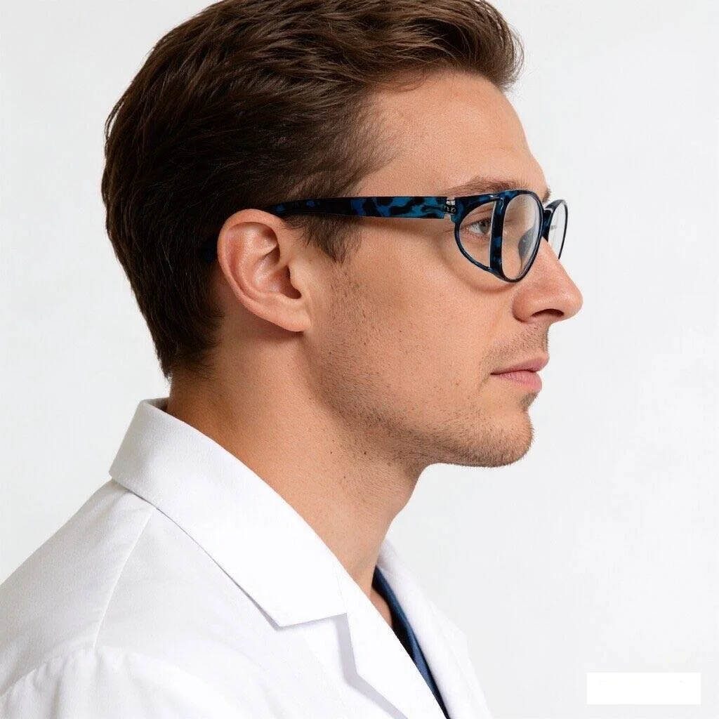 Genuine X-ray,gamma ray protection lead glasses,0.5MMPB Front & side comprehensive protection for Radioactive workplace,hospital