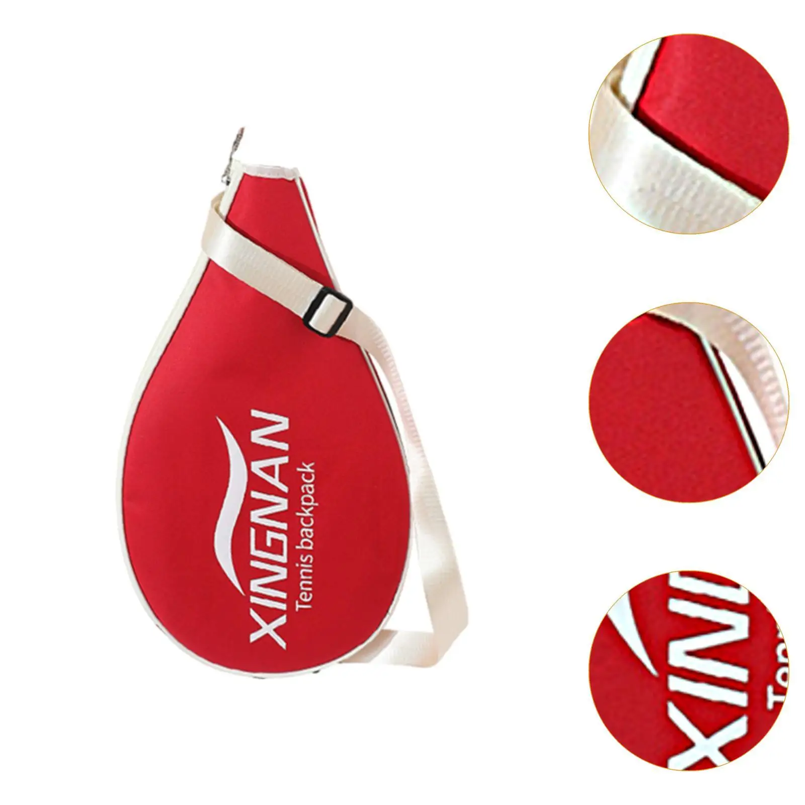 Bolsa para raqueta de tenis, bolsa de pecho para raqueta, bolsa para raqueta de bádminton, cómoda bolsa organizadora, bolso cruzado para adultos, entrenamiento para mujeres