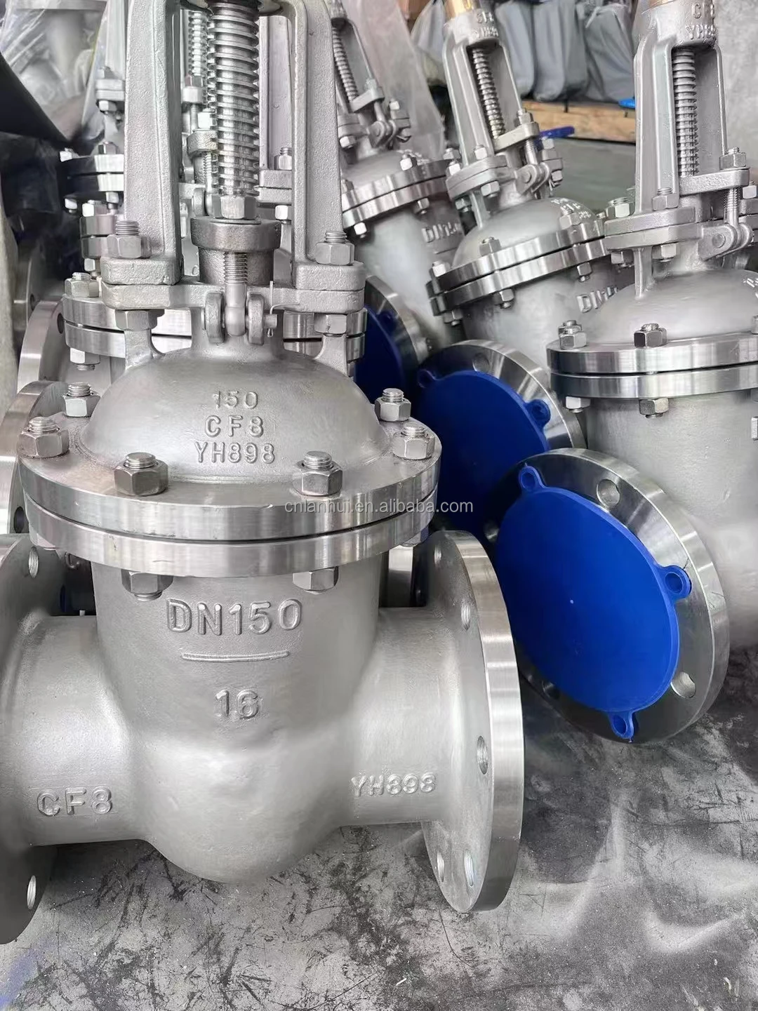 

DN50-DN1000 Cast Iron Rising Stem Type Gate Valve CF8 Stainless Steel Gate Valves