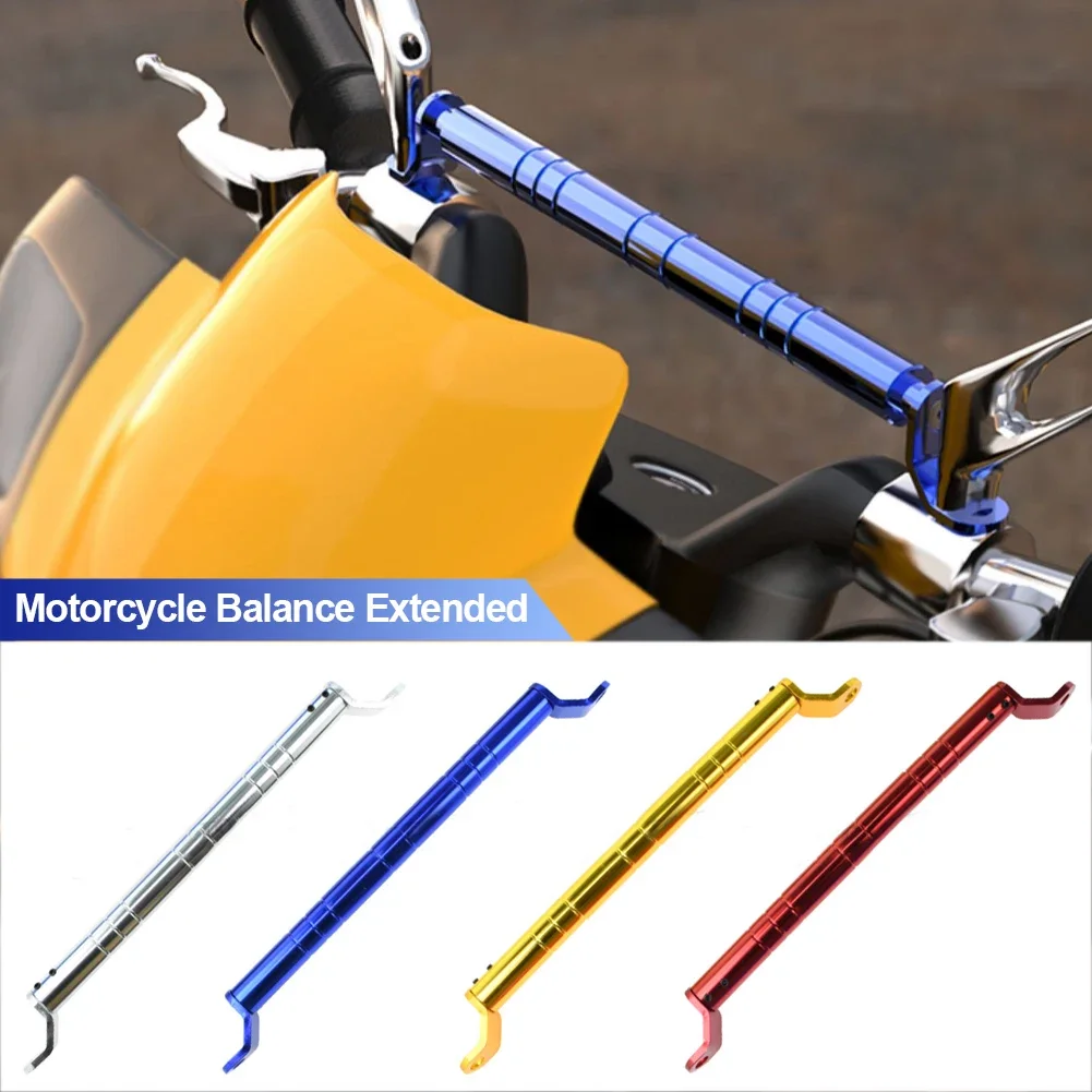 Motorcycle Modified Aluminum Alloy Extension Handlebar Balance Bar Electric Car Multi-function Headlamp Bracket Moto Accessories