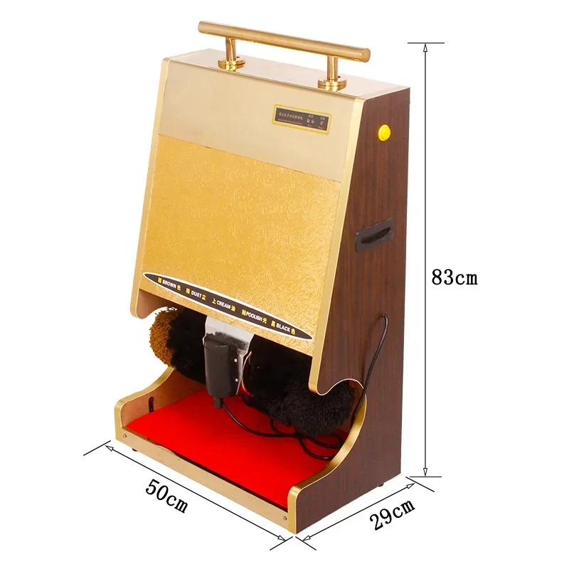 

Высокое качество, черная сталь, домашний роскошный цифровой инфракрасный датчик, портативный бытовой автоматический отель, машина для чистки обуви