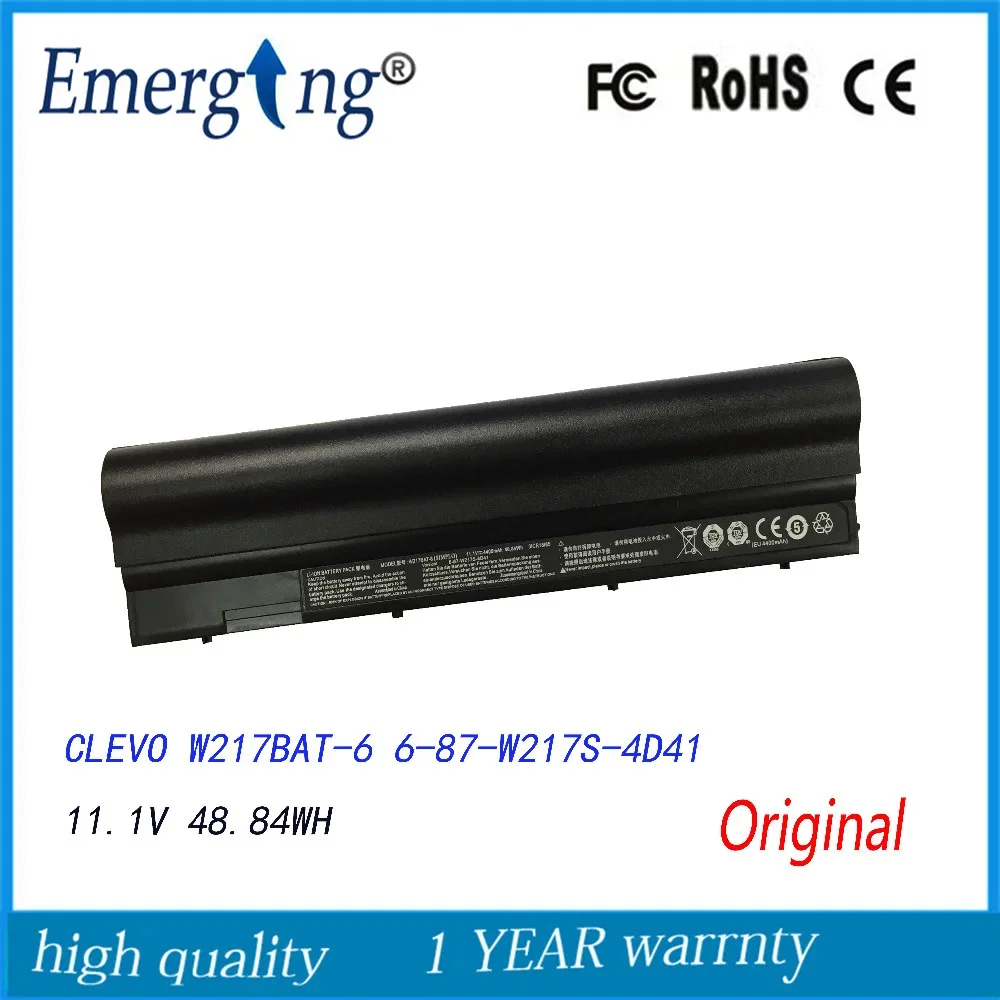 

11.1V 48.84Wh New Laptop Battery for Clevo W217 W217BAT-6 6-87-W217S-4DF1 W217BAT-3 Positivo Mobo 5500 Axioo Pico CJM D823