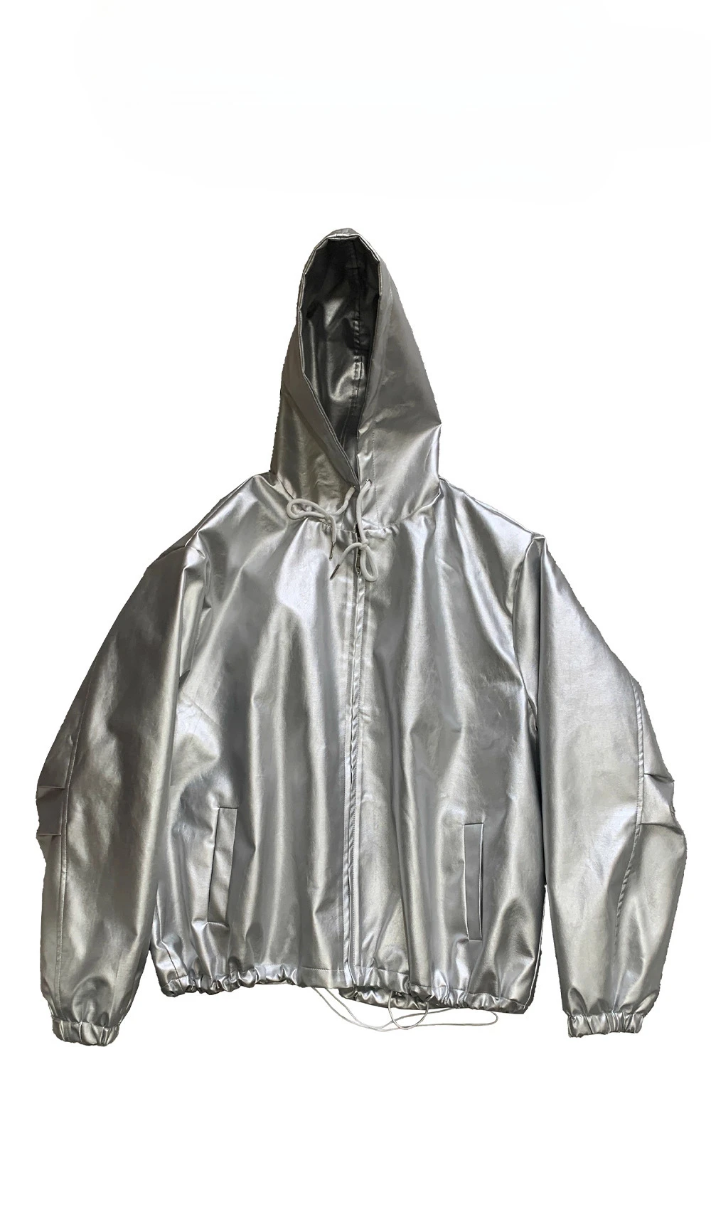 Men's 2025 Autumn New Loose Oversize Hooded PU Leather Jackets Men's High-end Stylish Coats Trendy Long Sleeve Leather Jackets