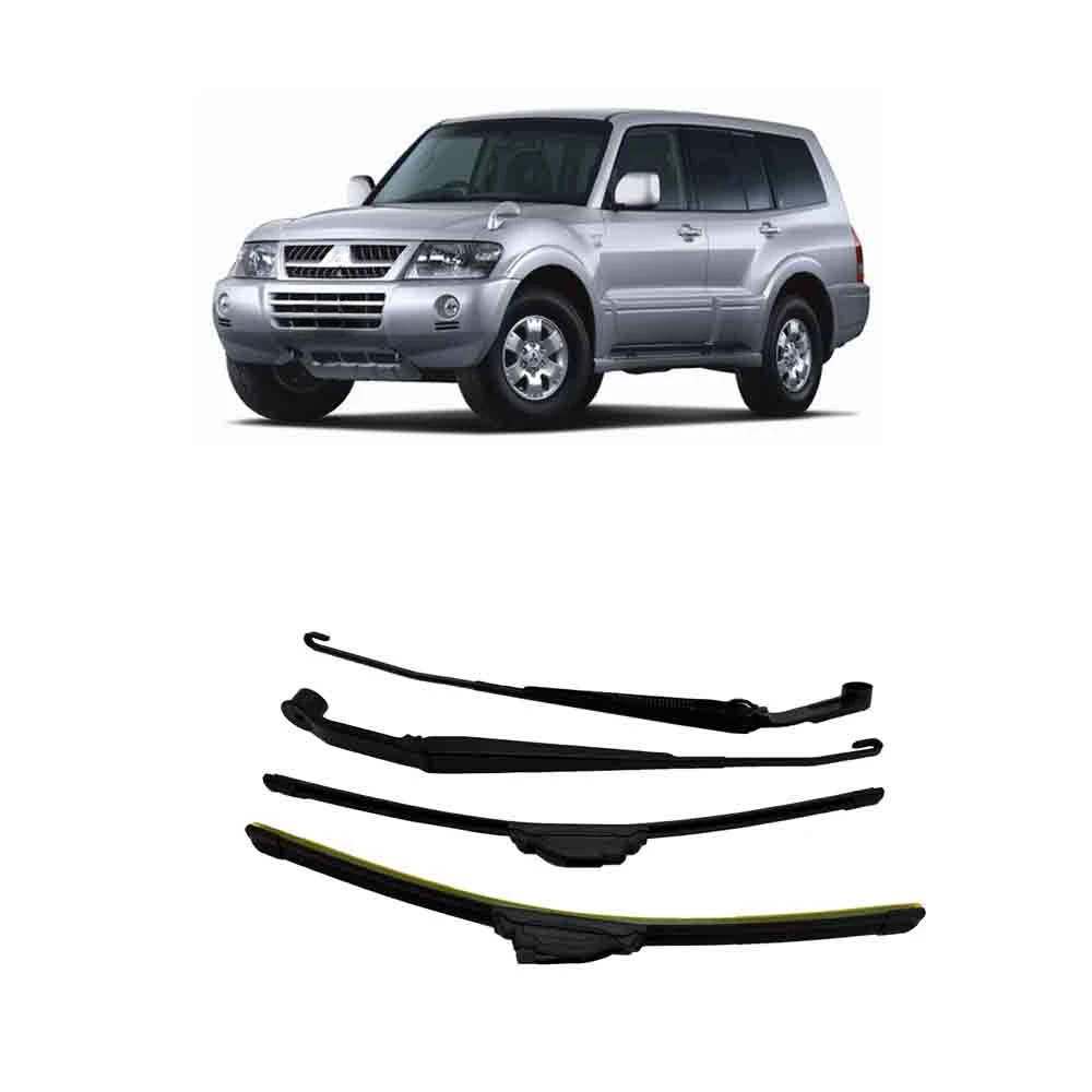 1 Kit Windscreen Wiper for Pajero V73 Front Window Washer for Montero V75 V77 Windshield Wiper Arm Assy for Shogun V60 MR522383