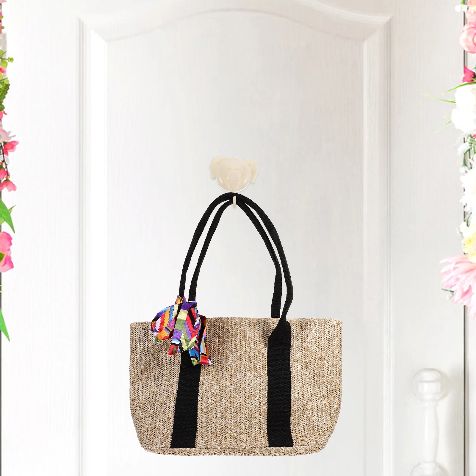 

1pcs Suction Cup Hooks Heavy Duty Plastic Elephant Shaped Hanger For Bathroom Kitchen Shower Wall Yellow Utility Hook No Damage