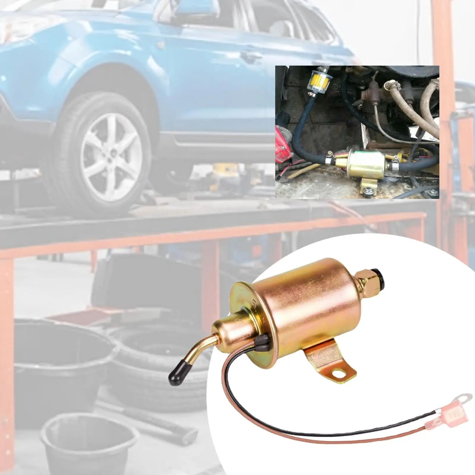 Bomba de combustível elétrica 12v, acessórios profissionais, universal e11007, bomba de transferência de combustível diesel para motocicletas, barcos, caminhões