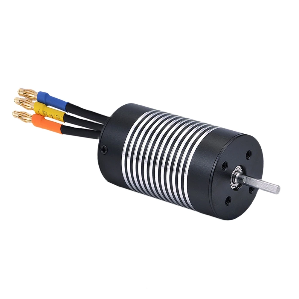 Rocket 2845 4370KV Waterproof Brushless Sensorless Motor for Traxxas WLtoys 10428 12428 HG P601 RC Car Accessories