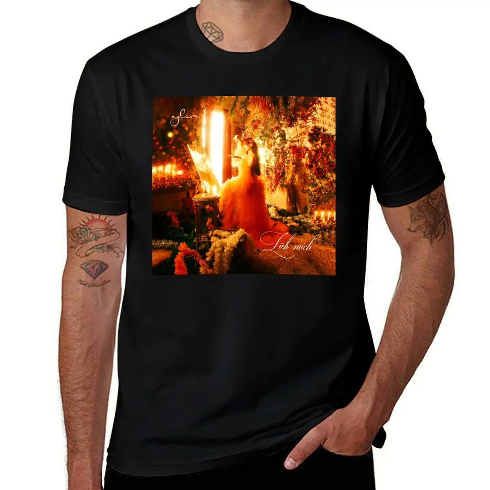 

Ayliva mich lieb T-Shirt Vintage Style Printed Top