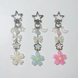 Handmade Tokyo cherry blossom coquettish keychain/ phone charm