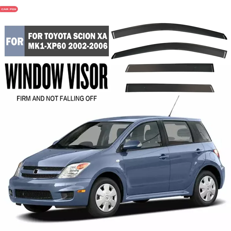 

For TOYOTA Scion XA XD XP60 XP110 2002-2014 Plastic Window Visor Vent Shades Sun Rain Deflector Guard For TOYOTA Scion XA XD