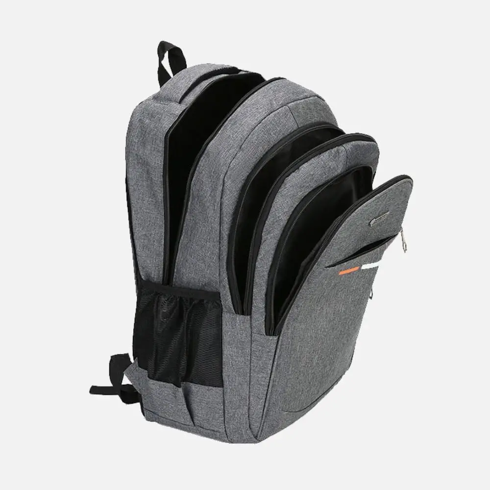 بسيطة سعة كبيرة حقيبة من القماش متعددة جيوب حقيبة يد الطالب على ظهره أكسفورد طالب محمول حقيبة كتف الرجال النساء #1