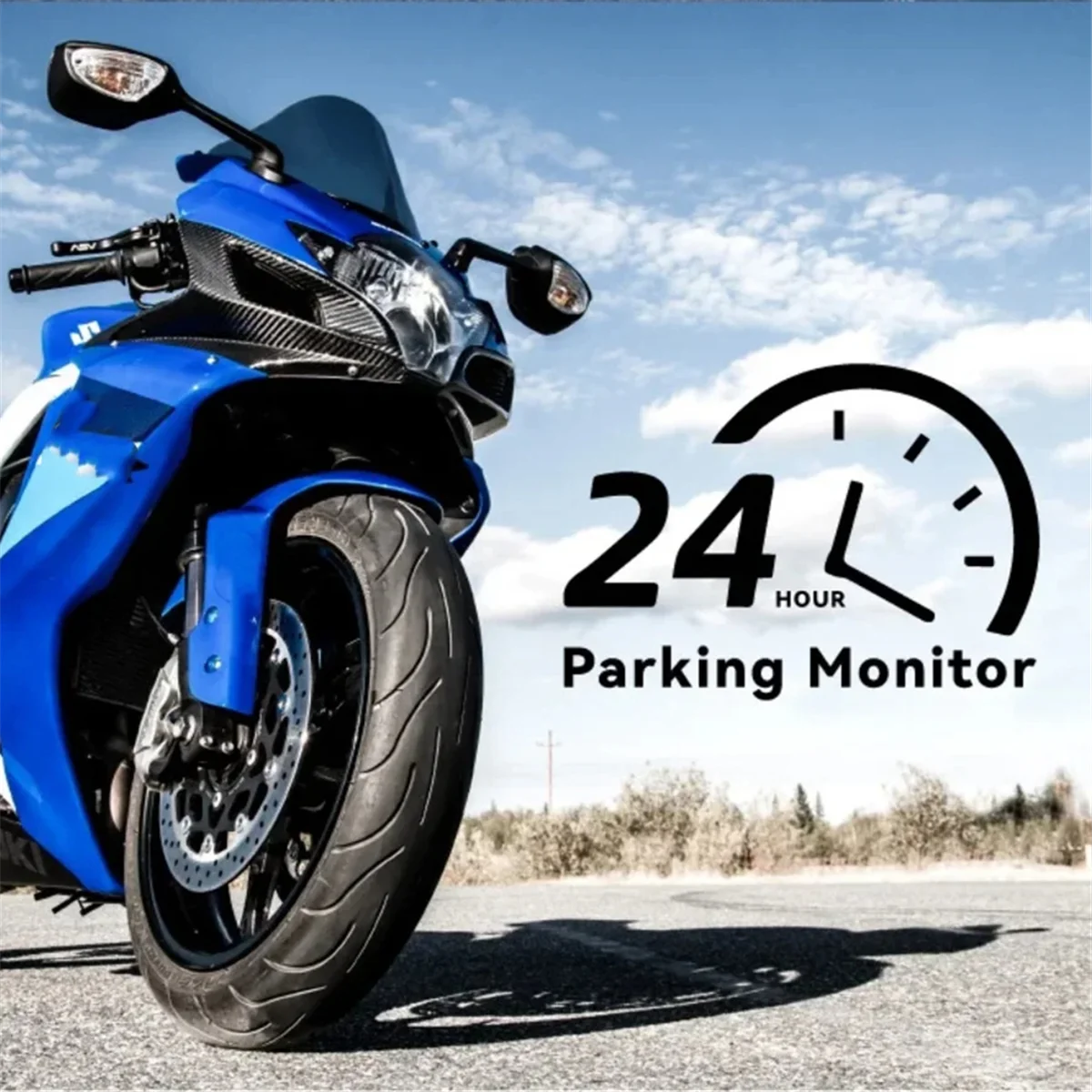 

5 Inch Motorcycle Carplay Waterproof 1080P WiFi Wireless Android-Auto DVR Monitor Dash Cam GPS Navigation No Camera