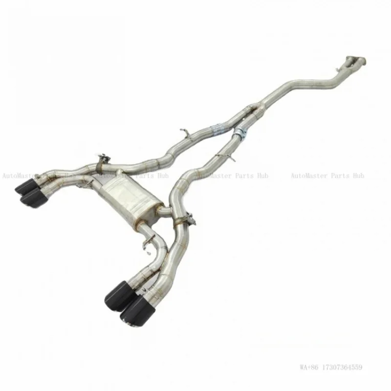 

Выхлопная система для X3M F97/X4M F98 3.0T 2018-2023: Выхлопная труба с клапаном и глушителем