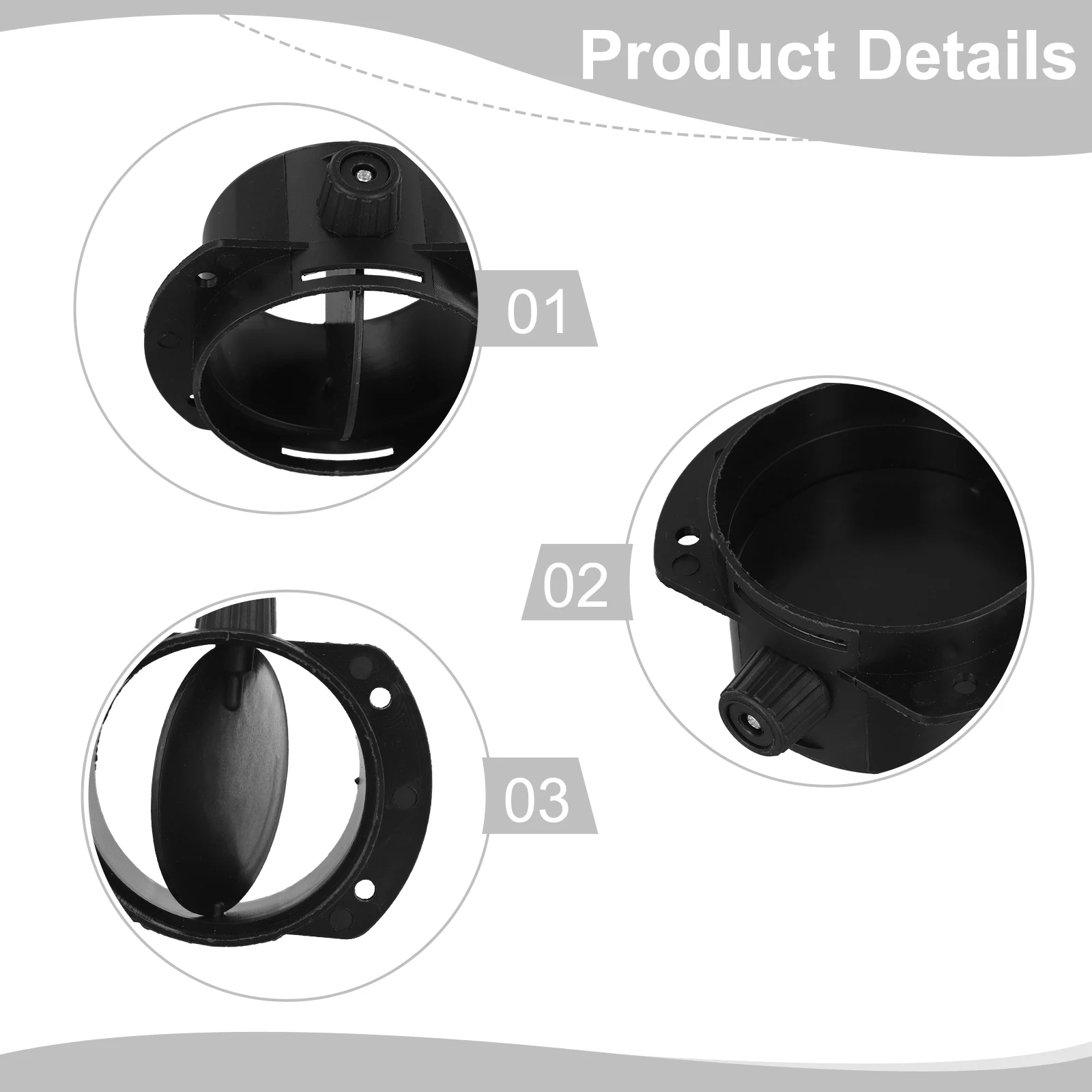 

Duct Hose Connector 75mm Auto Camper Standheizung Auto Camper Parking Heater Perfect Replacement Premium Plastic Material