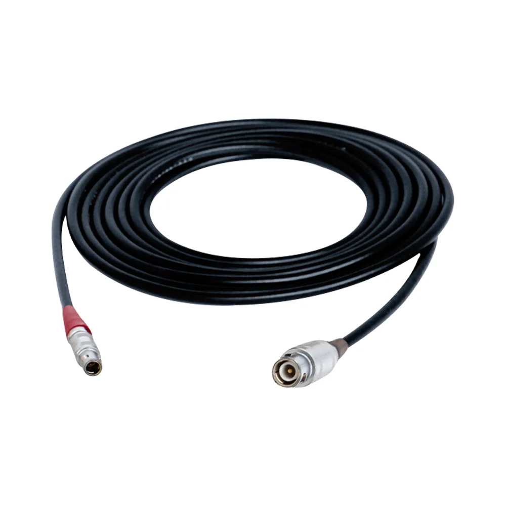 Cavo rilevatore di difetti ad ultrasuoni corazzato Yushi Dual C5 a Microdot per test UT Twin C5-L5