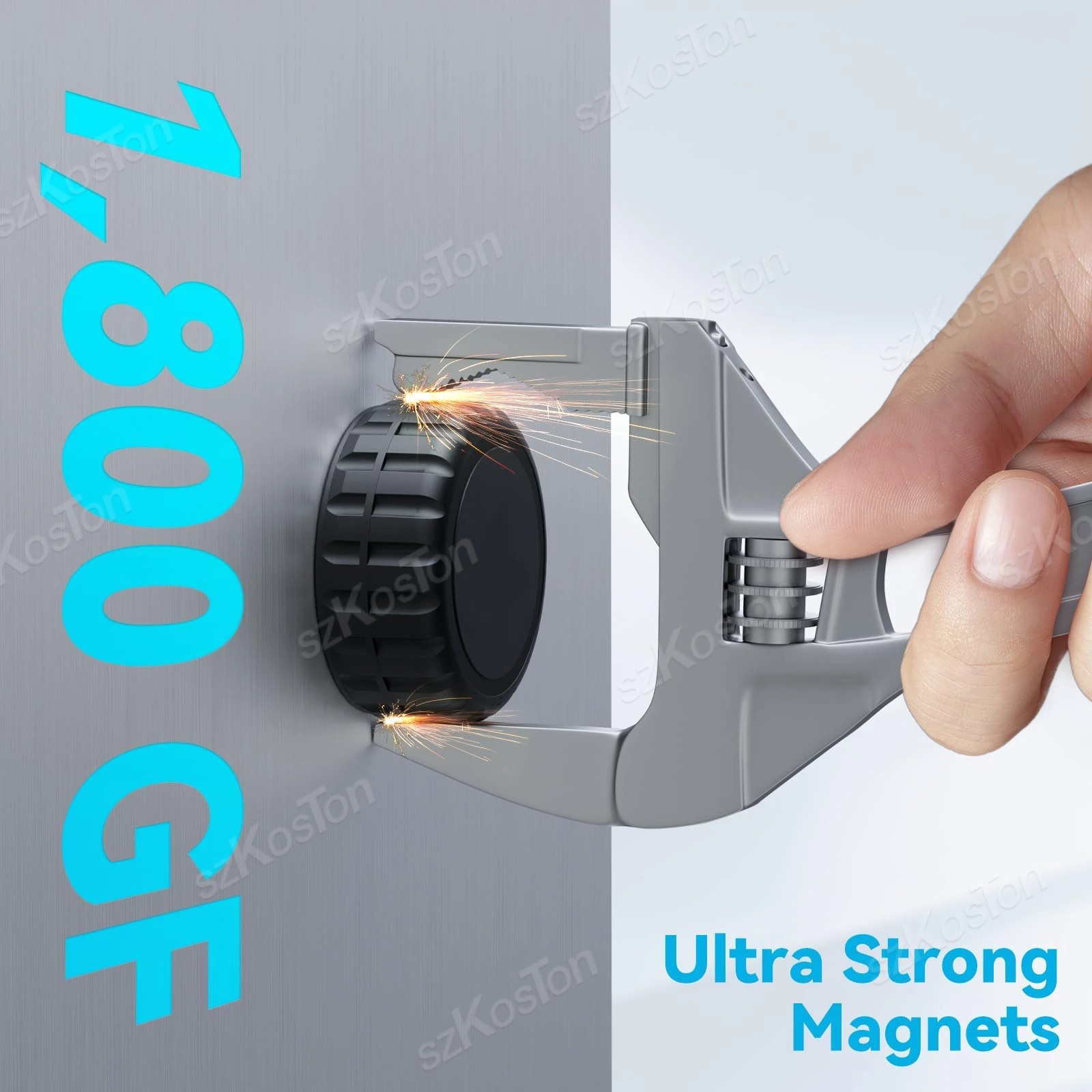 حافظة مغناطيسية قوية للغاية لسيارة AirTag Bike، حامل جهاز تعقب GPS مخفي، غطاء حماية مقاوم للماء ومضاد للصدمات لعلامة الهواء #3