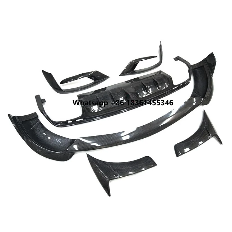 

W222 2014-2017 Carbon Fender Wind Spoiler W222 S63 Fiber Body Kit