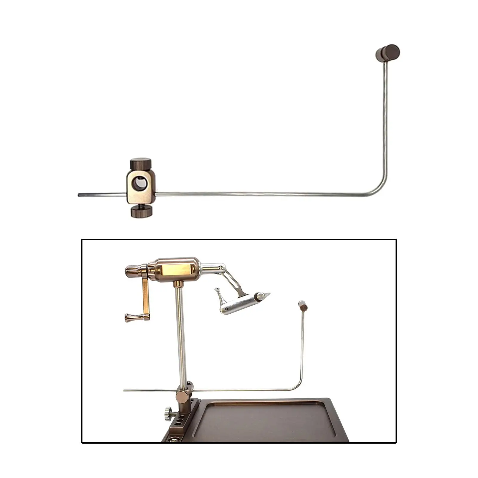 

Аксессуары для тисков для завязывания мушек Легкие, сменные, инструменты для завязывания рыбы, подставка для лески